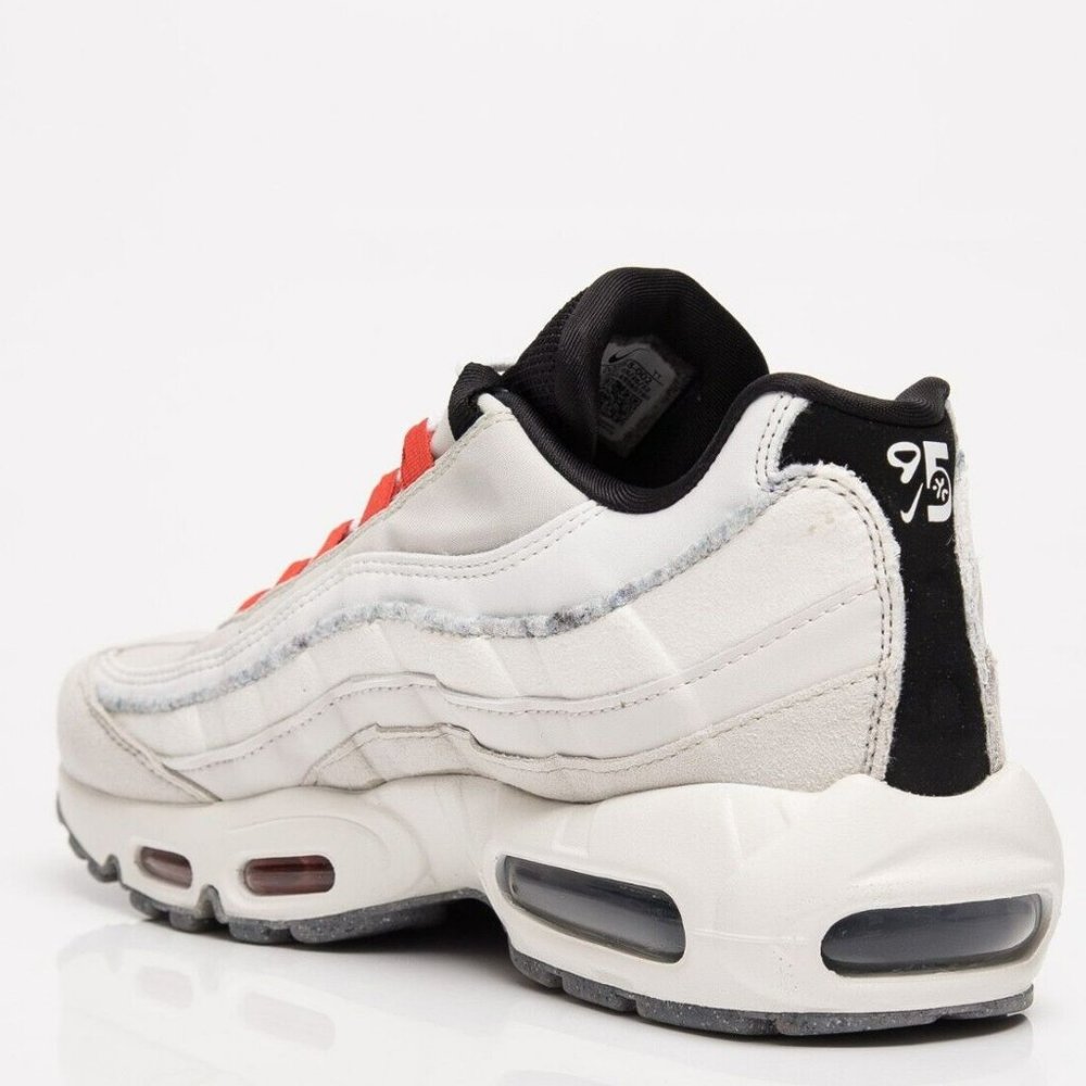 Nike Air Max 95 SE ( Light Bone/Habanero Red). Brand New. Mens Size: 9.5 - 12. - Picture 8 of 10